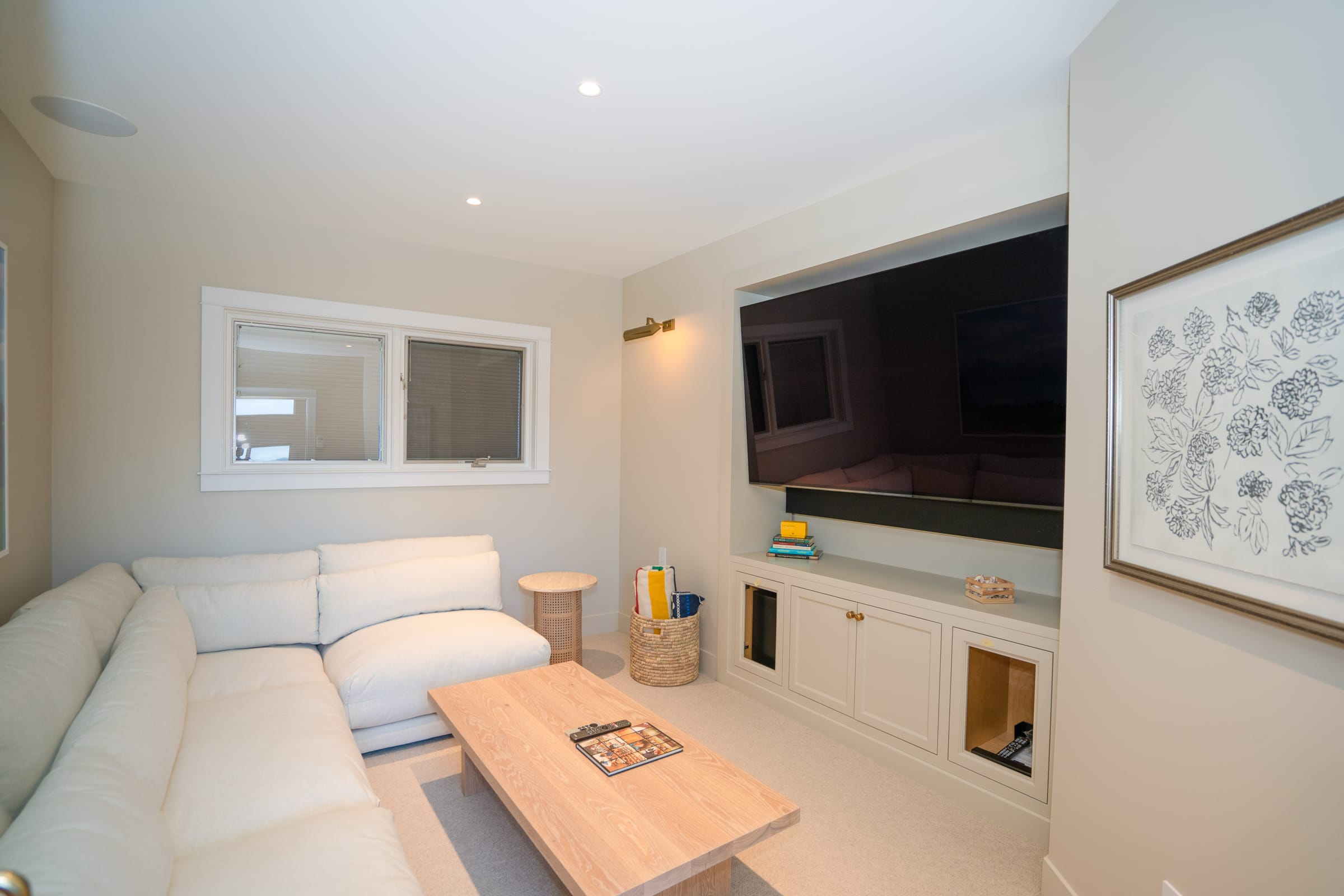 Home theater room