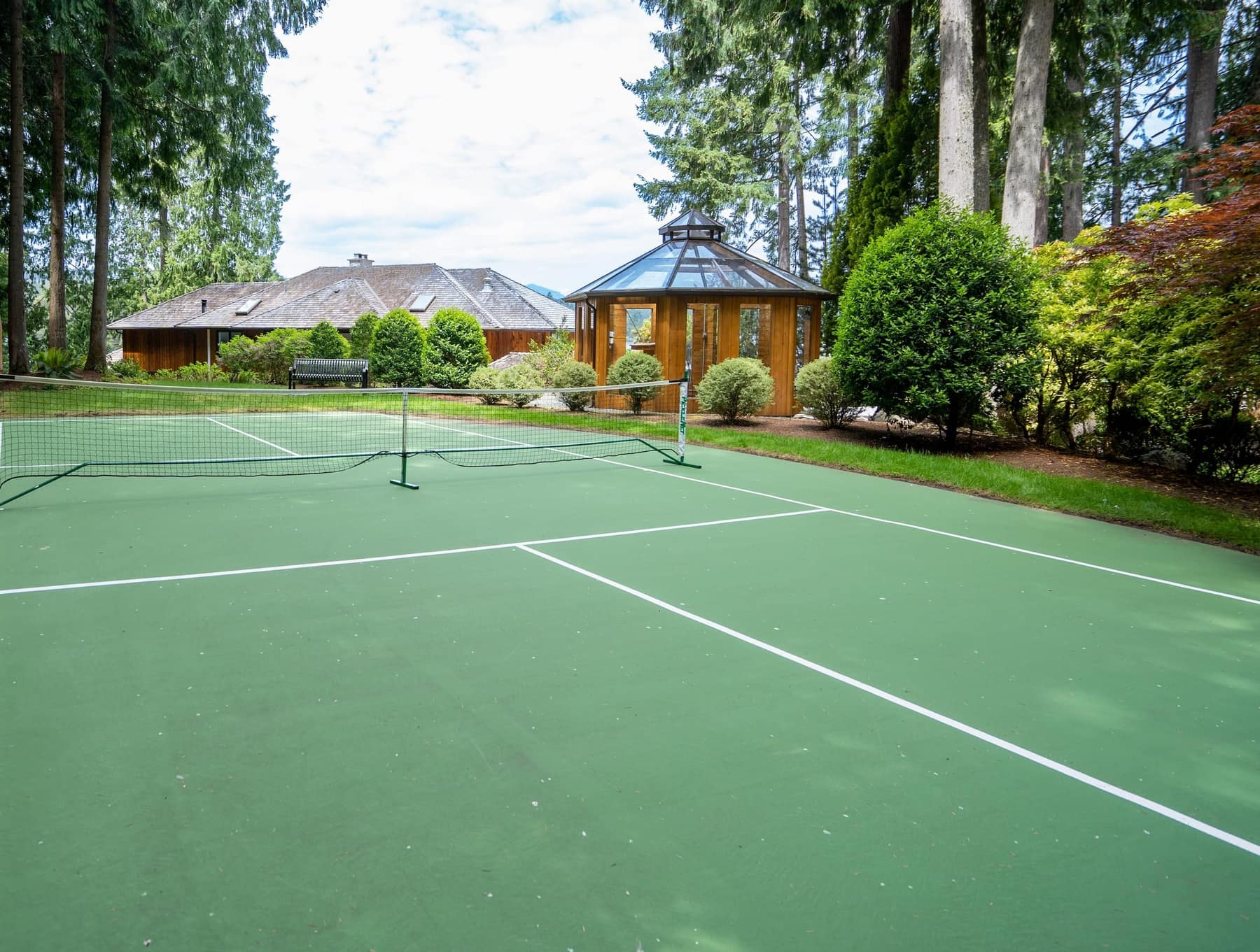 Pickleball court and grounds
